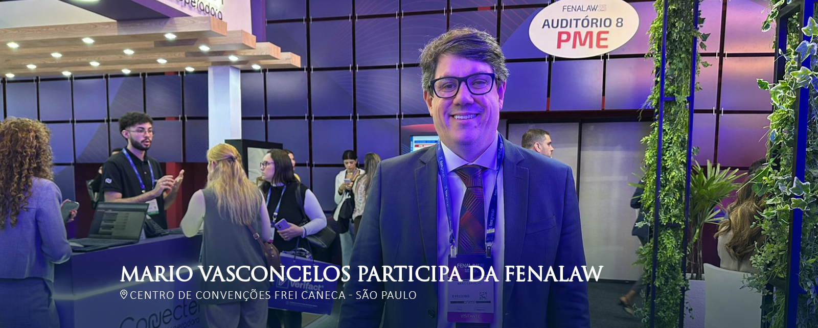 Mario participa da Fenalaw