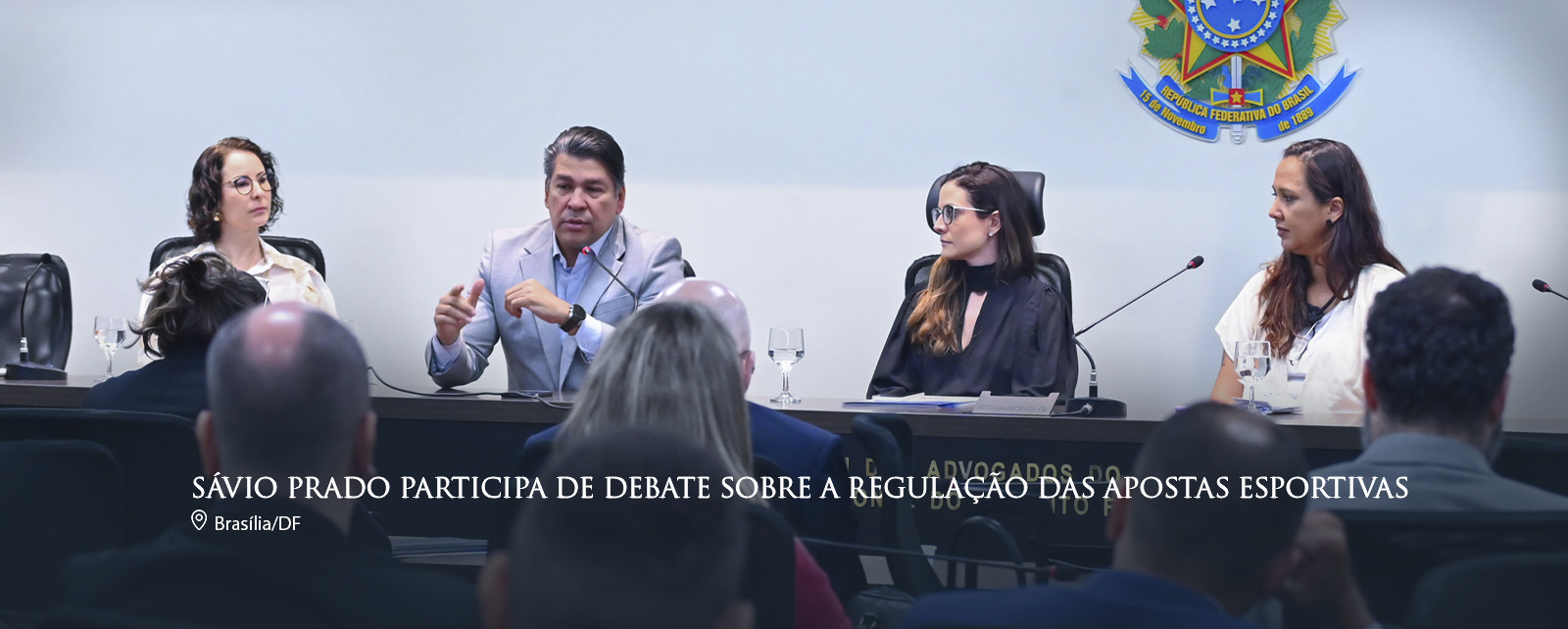 Sávio Prado participa de debate sobre a regulação das apostas esportivas